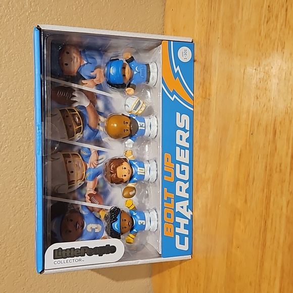 Fisher-Price Other - Fisher Price Little People Los Angeles Chargers Herbert Staley Allen & James Set